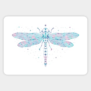 Starry Dragonfly Sticker
